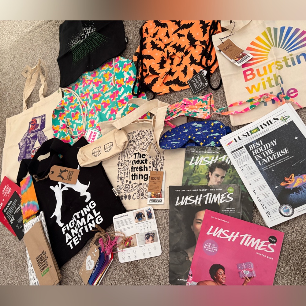 Massive Vintage Lush Cosmetics Collection